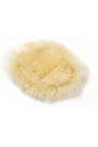 2022 Collegiate Comfitec Grackle Bridle Sheepskin Replacement 101044100 - Cream